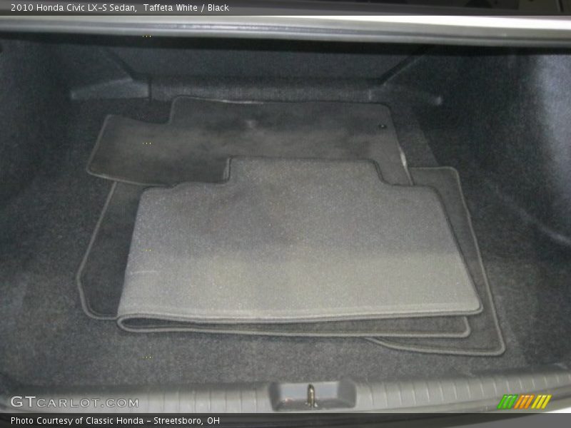 Taffeta White / Black 2010 Honda Civic LX-S Sedan
