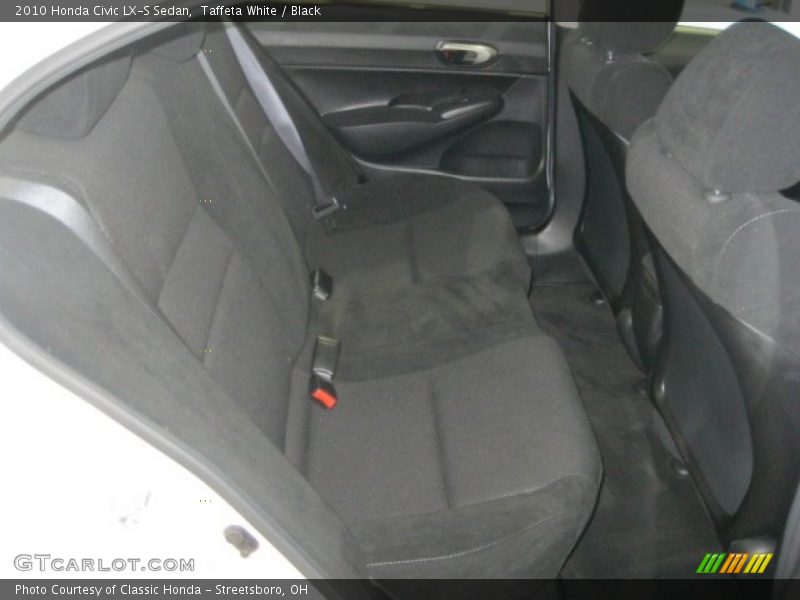 Taffeta White / Black 2010 Honda Civic LX-S Sedan