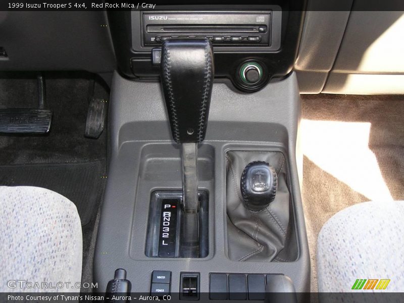 Red Rock Mica / Gray 1999 Isuzu Trooper S 4x4