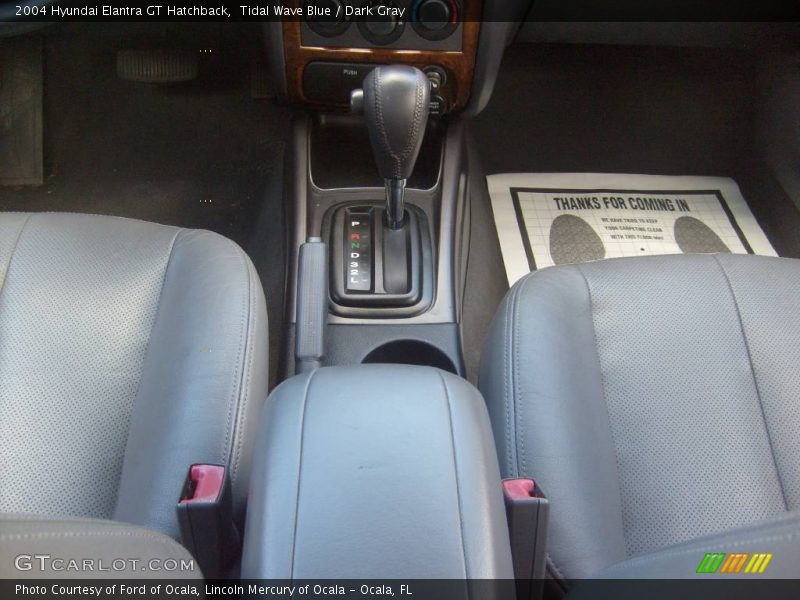 Tidal Wave Blue / Dark Gray 2004 Hyundai Elantra GT Hatchback