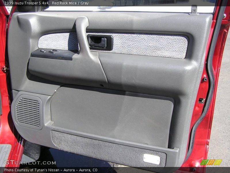 Red Rock Mica / Gray 1999 Isuzu Trooper S 4x4