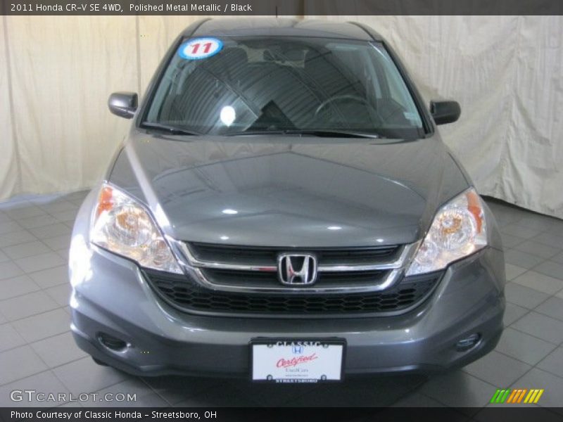 Polished Metal Metallic / Black 2011 Honda CR-V SE 4WD