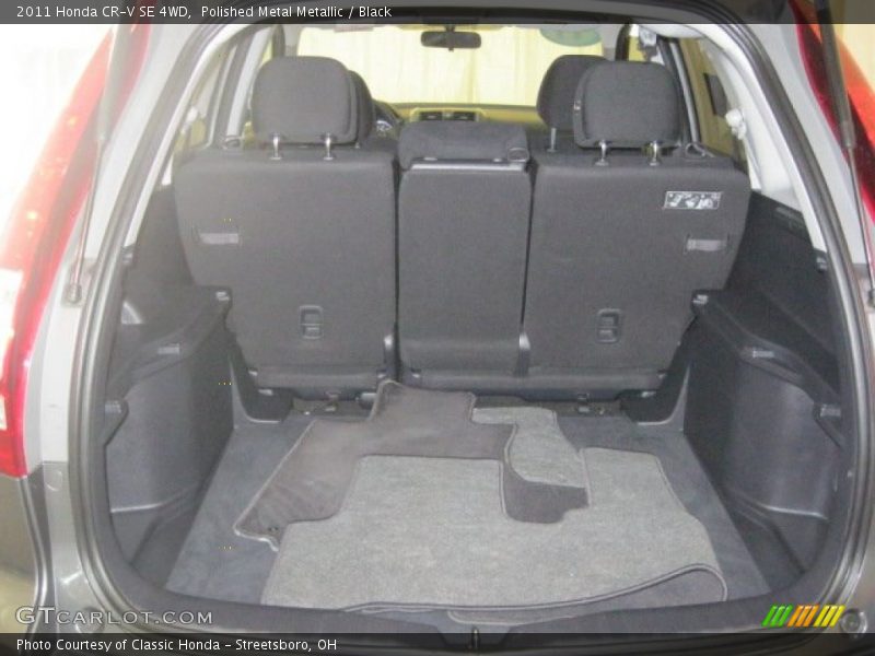 Polished Metal Metallic / Black 2011 Honda CR-V SE 4WD