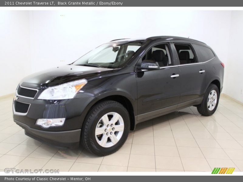 Black Granite Metallic / Ebony/Ebony 2011 Chevrolet Traverse LT