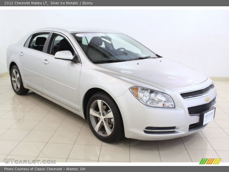 Silver Ice Metallic / Ebony 2012 Chevrolet Malibu LT