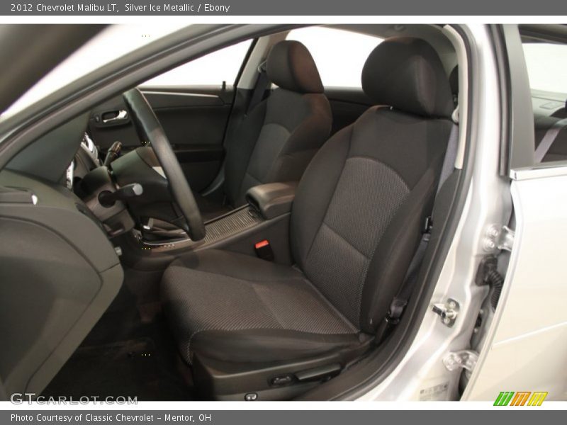 Silver Ice Metallic / Ebony 2012 Chevrolet Malibu LT