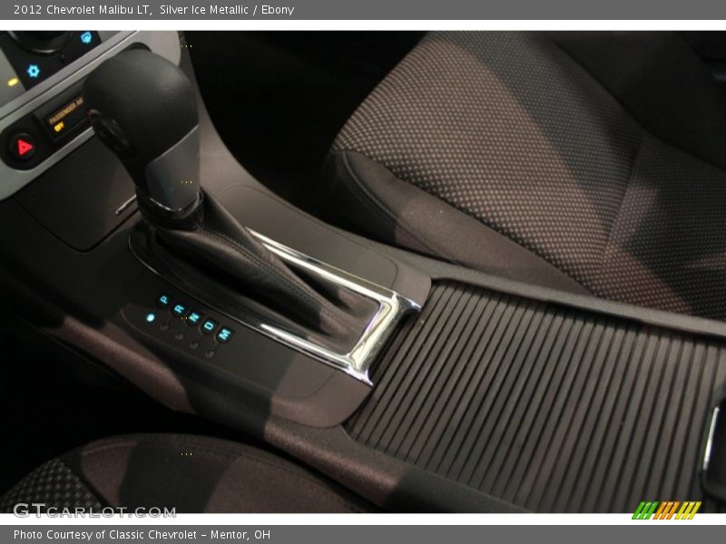 Silver Ice Metallic / Ebony 2012 Chevrolet Malibu LT