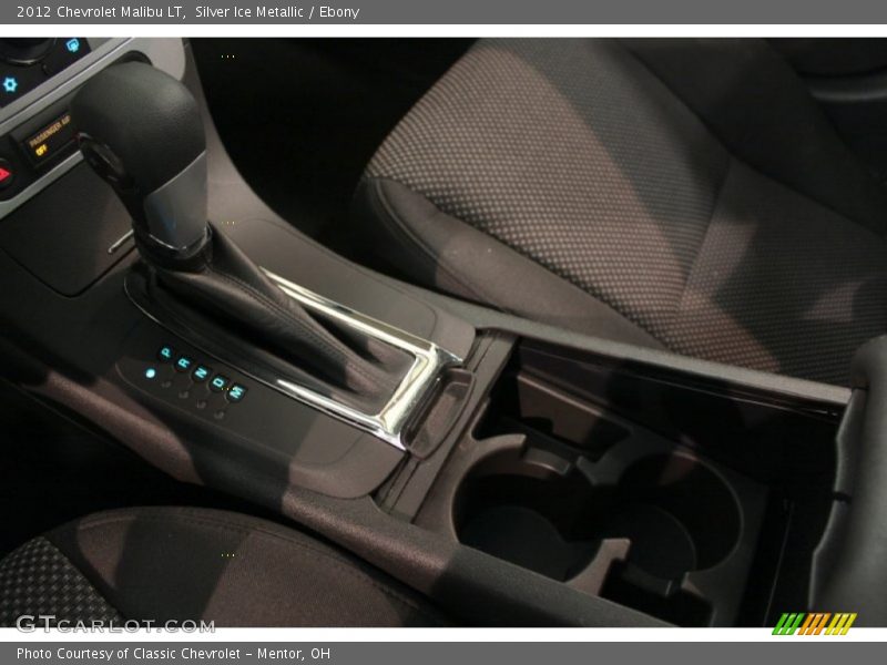 Silver Ice Metallic / Ebony 2012 Chevrolet Malibu LT