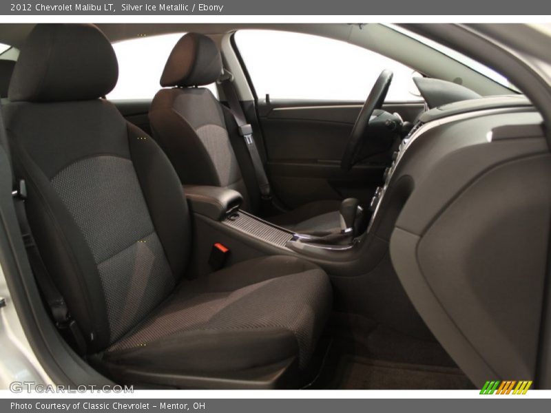 Silver Ice Metallic / Ebony 2012 Chevrolet Malibu LT
