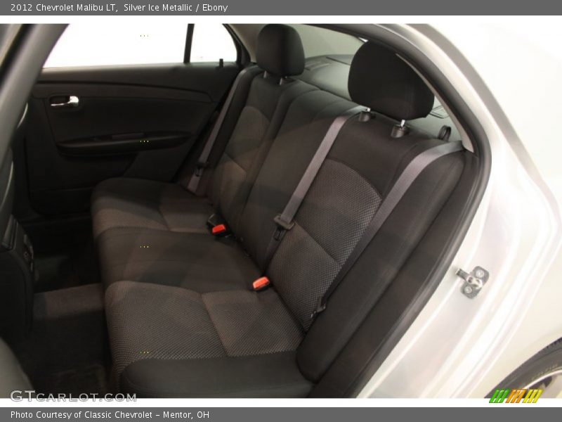 Silver Ice Metallic / Ebony 2012 Chevrolet Malibu LT