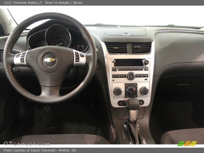 Silver Ice Metallic / Ebony 2012 Chevrolet Malibu LT