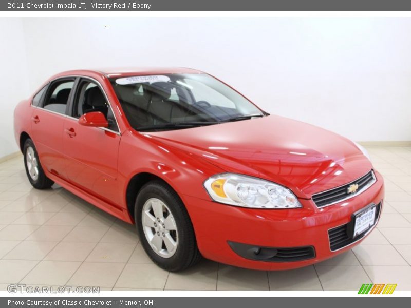 Victory Red / Ebony 2011 Chevrolet Impala LT