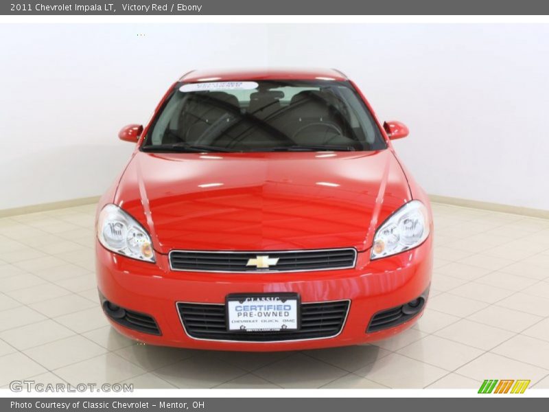 Victory Red / Ebony 2011 Chevrolet Impala LT