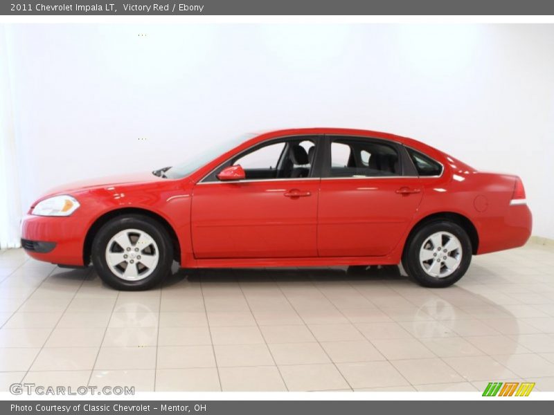 Victory Red / Ebony 2011 Chevrolet Impala LT