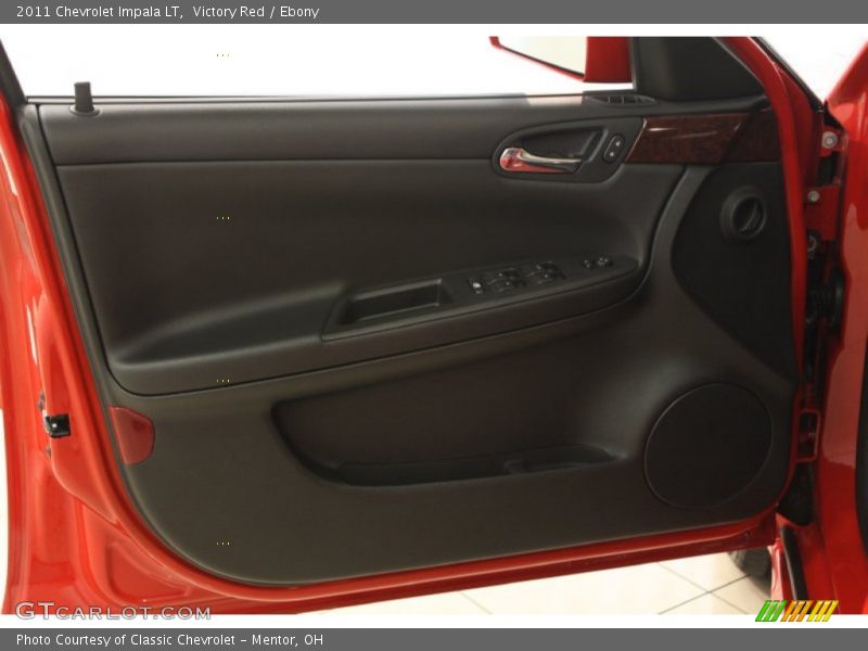 Victory Red / Ebony 2011 Chevrolet Impala LT