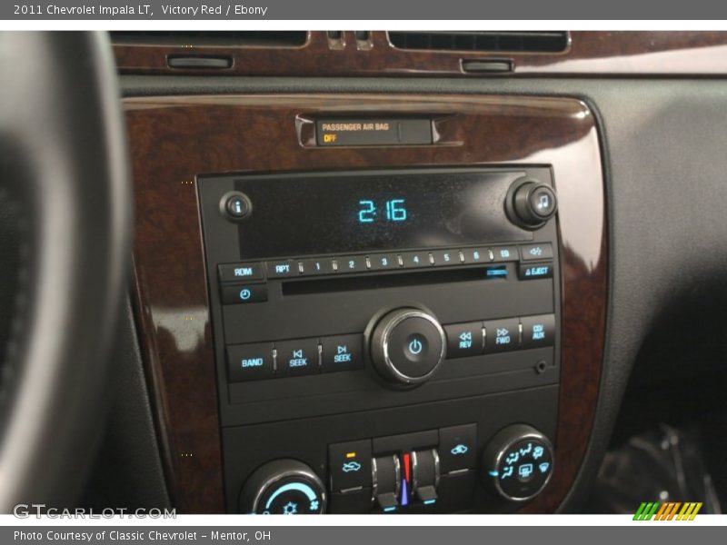 Victory Red / Ebony 2011 Chevrolet Impala LT