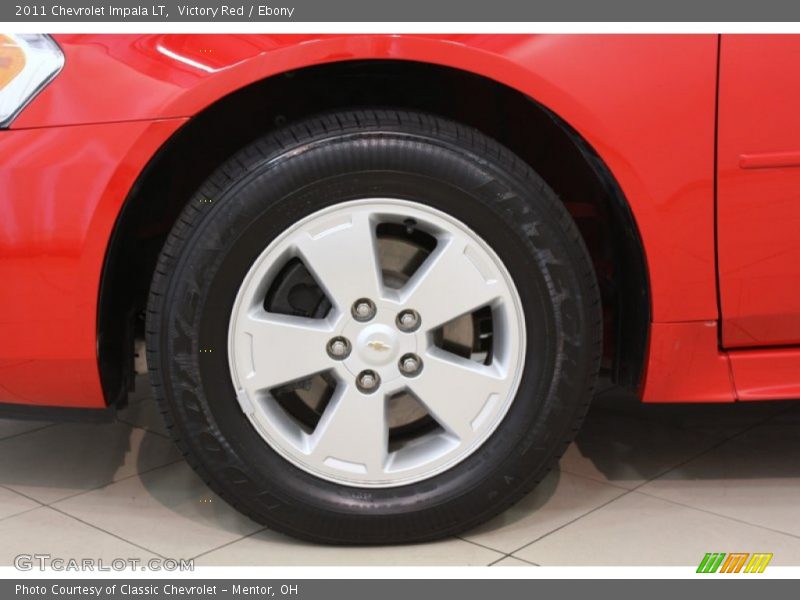 Victory Red / Ebony 2011 Chevrolet Impala LT