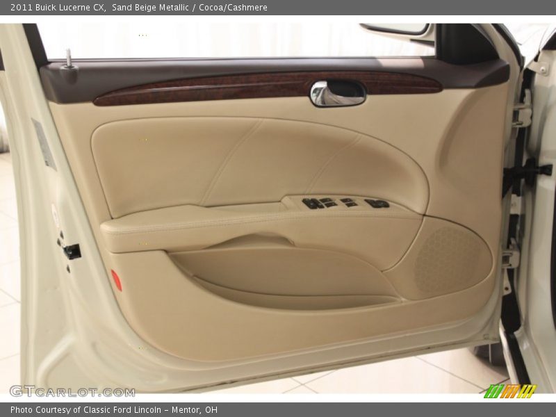 Sand Beige Metallic / Cocoa/Cashmere 2011 Buick Lucerne CX
