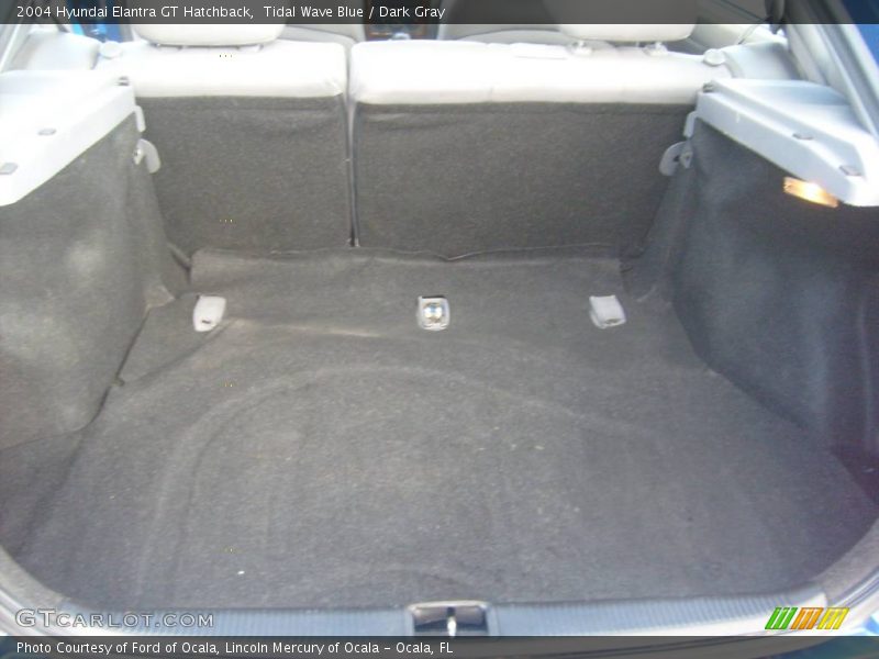 Tidal Wave Blue / Dark Gray 2004 Hyundai Elantra GT Hatchback