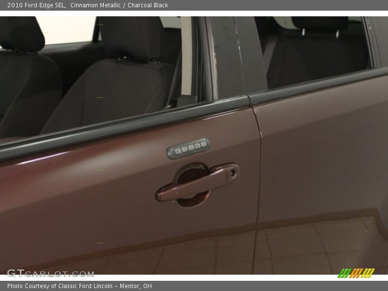 Cinnamon Metallic / Charcoal Black 2010 Ford Edge SEL