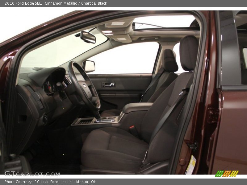 Cinnamon Metallic / Charcoal Black 2010 Ford Edge SEL