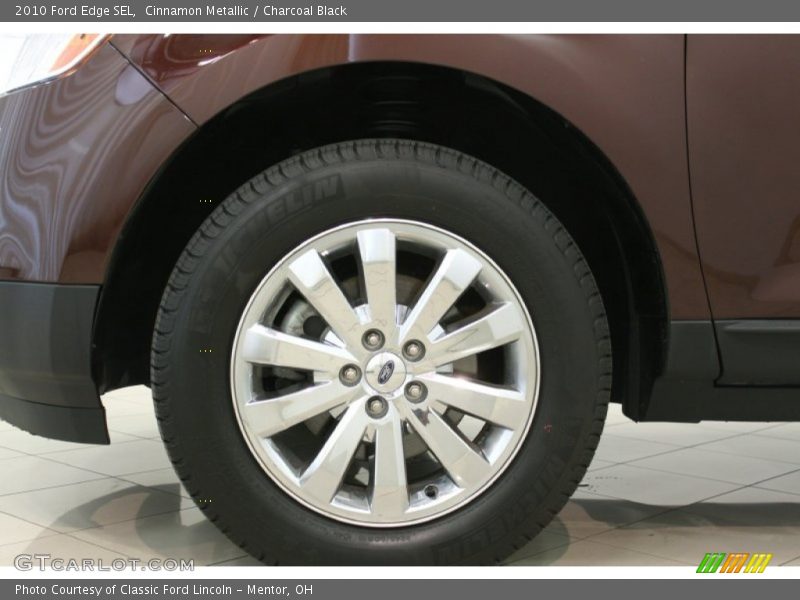 Cinnamon Metallic / Charcoal Black 2010 Ford Edge SEL