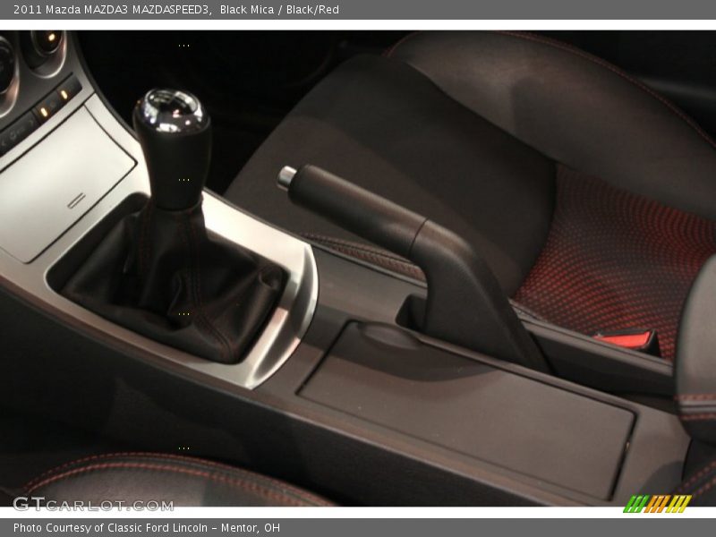 Black Mica / Black/Red 2011 Mazda MAZDA3 MAZDASPEED3