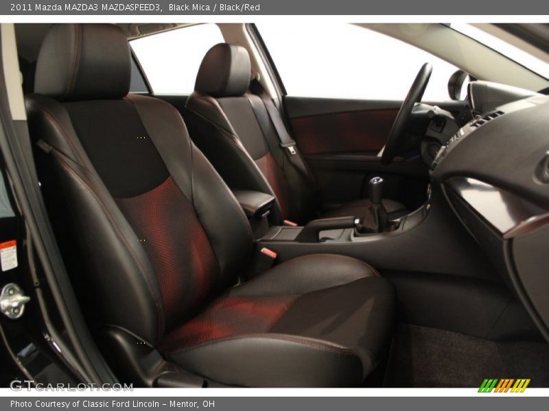  2011 MAZDA3 MAZDASPEED3 Black/Red Interior