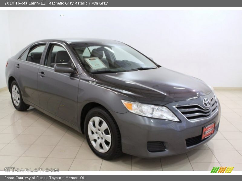 Magnetic Gray Metallic / Ash Gray 2010 Toyota Camry LE