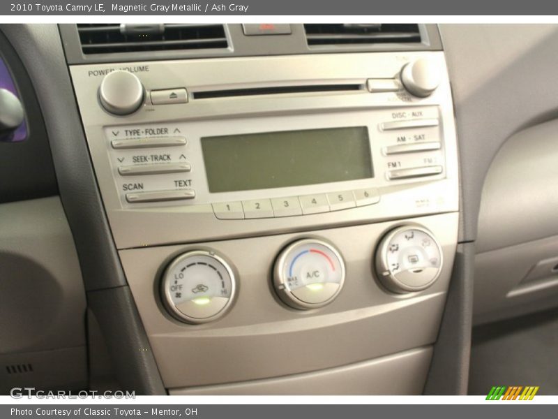 Magnetic Gray Metallic / Ash Gray 2010 Toyota Camry LE