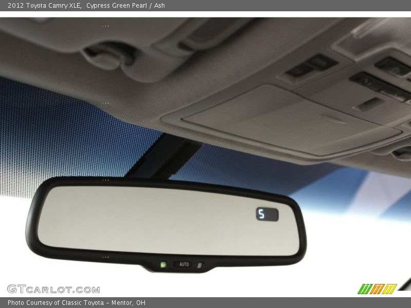 Cypress Green Pearl / Ash 2012 Toyota Camry XLE