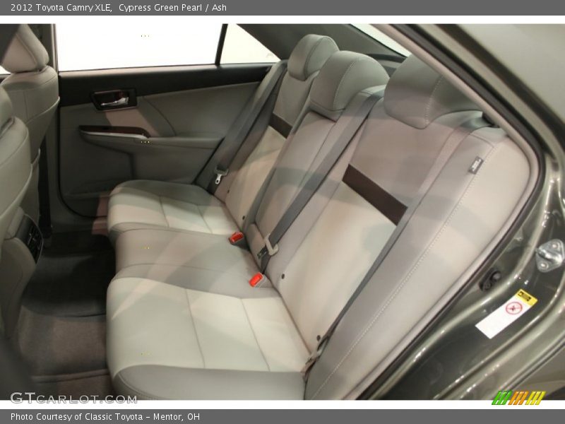 Cypress Green Pearl / Ash 2012 Toyota Camry XLE