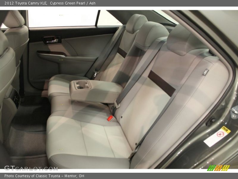 Cypress Green Pearl / Ash 2012 Toyota Camry XLE