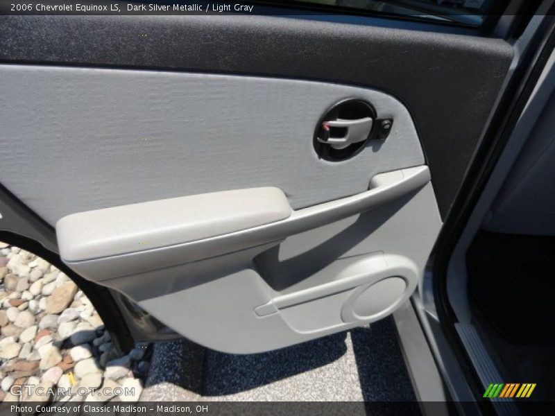 Dark Silver Metallic / Light Gray 2006 Chevrolet Equinox LS