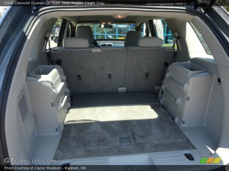 Dark Silver Metallic / Light Gray 2006 Chevrolet Equinox LS