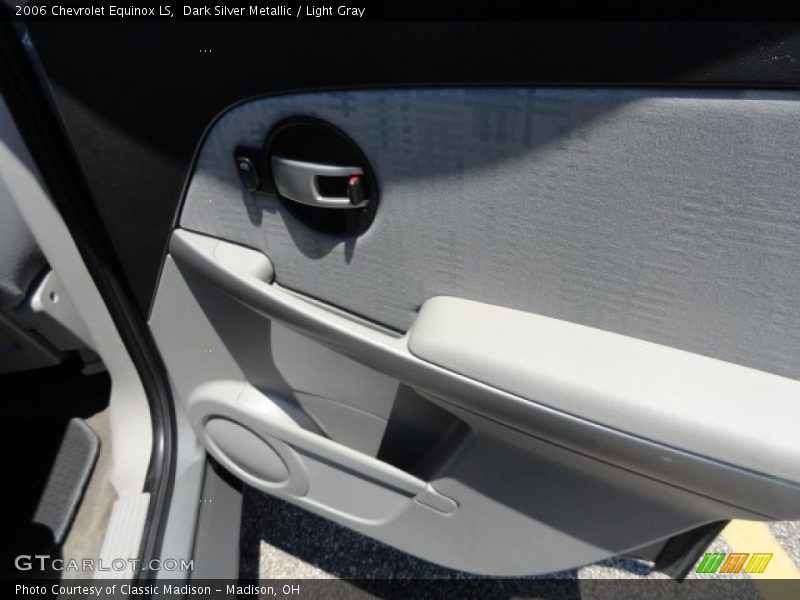 Dark Silver Metallic / Light Gray 2006 Chevrolet Equinox LS