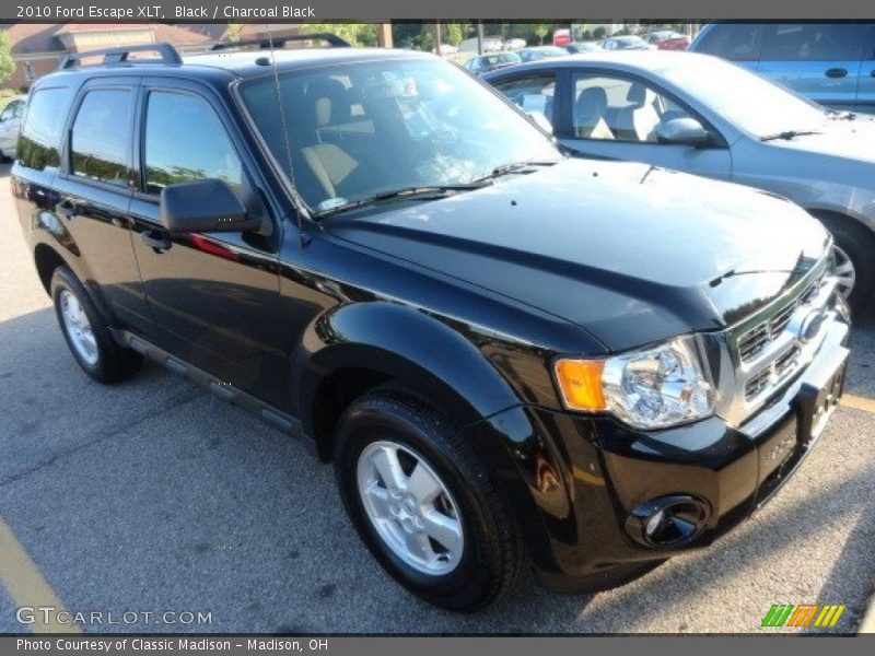 Black / Charcoal Black 2010 Ford Escape XLT