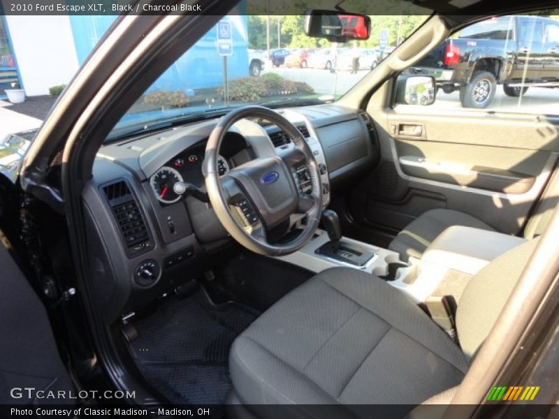 Black / Charcoal Black 2010 Ford Escape XLT