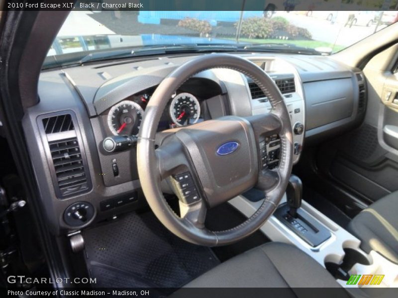 Black / Charcoal Black 2010 Ford Escape XLT