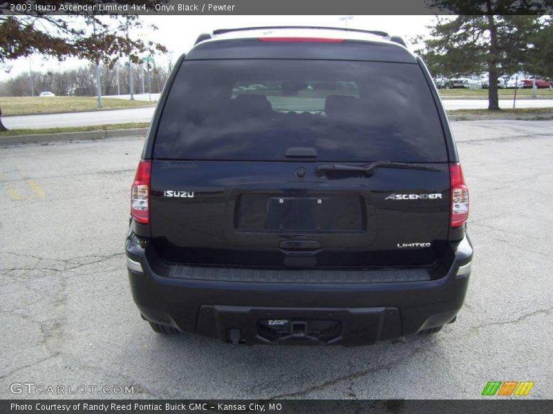 Onyx Black / Pewter 2003 Isuzu Ascender Limited 4x4