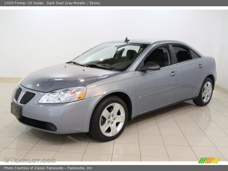 Dark Steel Gray Metallic / Ebony 2009 Pontiac G6 Sedan