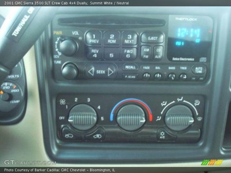 Summit White / Neutral 2001 GMC Sierra 3500 SLT Crew Cab 4x4 Dually