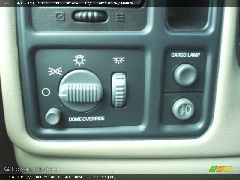 Summit White / Neutral 2001 GMC Sierra 3500 SLT Crew Cab 4x4 Dually
