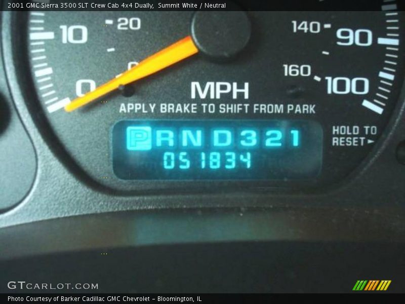 Summit White / Neutral 2001 GMC Sierra 3500 SLT Crew Cab 4x4 Dually