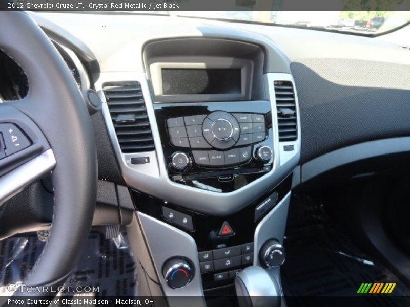 Crystal Red Metallic / Jet Black 2012 Chevrolet Cruze LT