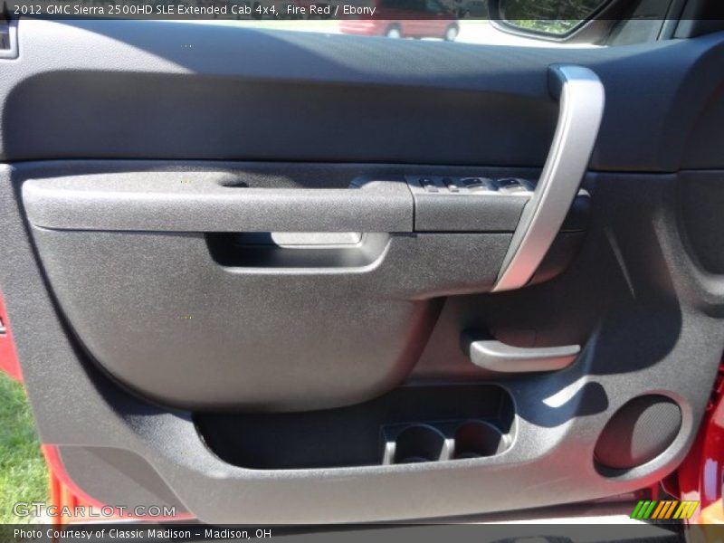 Fire Red / Ebony 2012 GMC Sierra 2500HD SLE Extended Cab 4x4