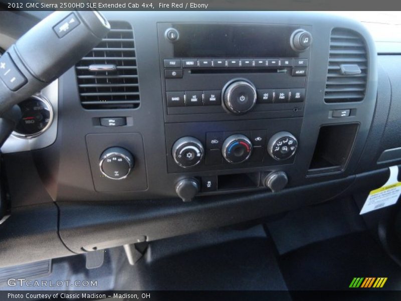 Fire Red / Ebony 2012 GMC Sierra 2500HD SLE Extended Cab 4x4