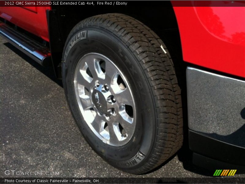 Fire Red / Ebony 2012 GMC Sierra 2500HD SLE Extended Cab 4x4