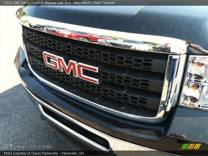 Onyx Black / Dark Titanium 2012 GMC Sierra 3500HD Regular Cab 4x4