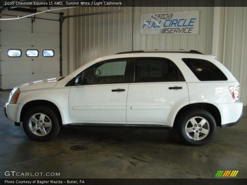 Summit White / Light Cashmere 2005 Chevrolet Equinox LS AWD